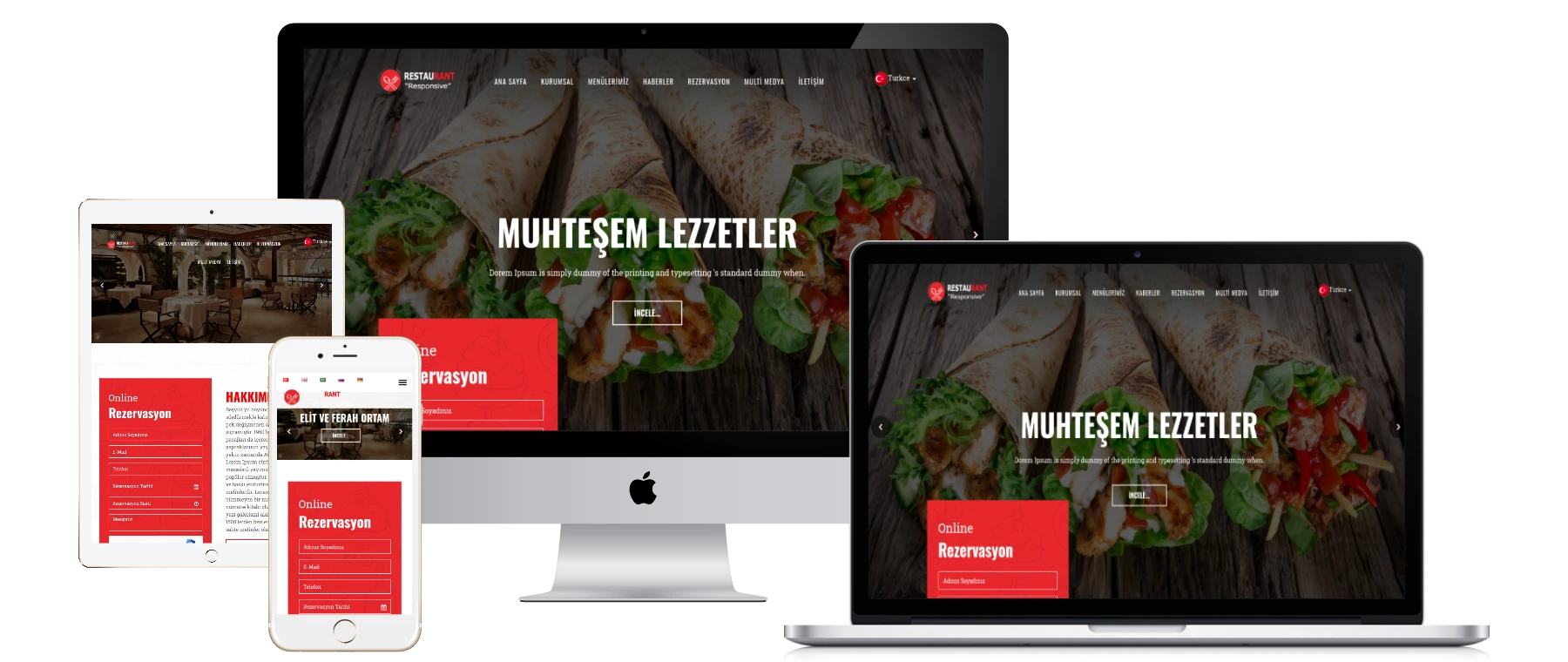 Restaurant Web Paketi Nisa v3.5